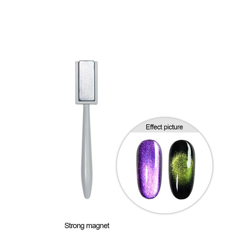 Cat Eyes Magnet Strong Effect Magetic Stick Board for 9D Cat Eyes 3D Line Strip Effect Multi-function Magnet Pen for Nail Gel_voghion.com
