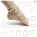 Jewelry Bohemian Adjustable Summer Chain Collection with Multiple Fashionable Alloy Beach Feet Accessories_voghion.com