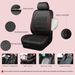 Leather Car Seat Cover Full Set Interior Accessories For Aaxo Vts Great Wall Poer Mini Cooper R50 Astra G Nissan Tsuru_voghion.com