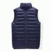 Cross Border Source New Light And Thin Men's Down Vest 90 Down Short Casual Stand Collar Vest_voghion.com