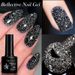 Vernis gel pailleté holographique - Diamant scintillant et irisé - Longue tenue et résistant aux éclats_voghion.com