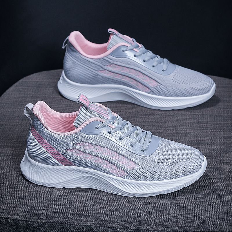 Damesko Vandresko Fritidssko Basketballsko Sneakers Gummisål Let at rengøre Alsidigt polstret fodtøj_voghion.com