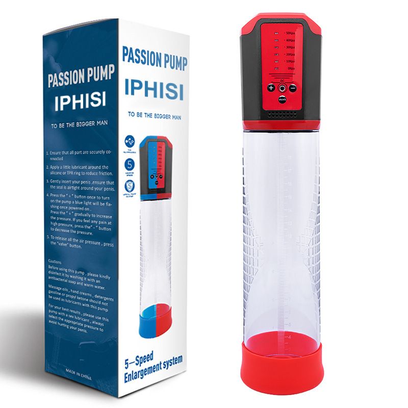 Male Masturbator Massager Electric Exercise Penis Trainer Negative Pressure Detachable Aircraft Cup_voghion.com