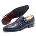 Unbeatable Quality Italian Handmade Genuine Men's Business Double Button Crocodile Patterned Monk Monk's Shoes, Shoe Covers, Formal Leather_voghion.com