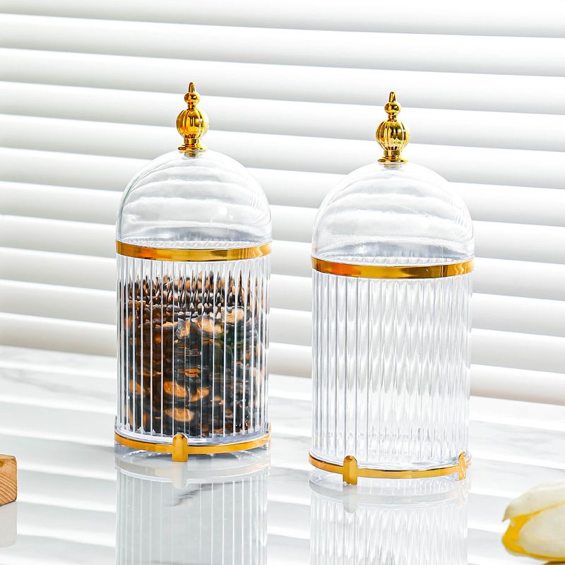 Luftdichtes Vorratsdosen-Set für Lebensmittel – BPA-freie Küchendosen aus Kunststoff (stapelbares, durchsichtiges Design mit verschließbaren Deckeln, 5-teiliges Set)​_voghion.com