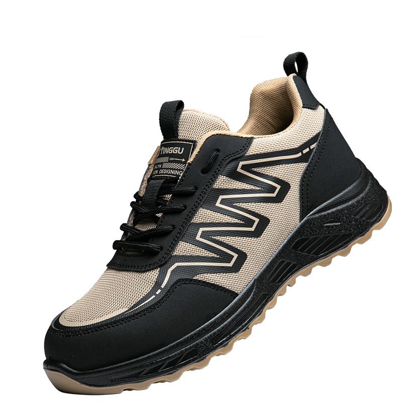 Chaussures de sécurité respirantes chaussures de travail baotong en acier antidérapantes et résistantes à l'usure chaussures de protection du travail anti-écrasement et anti-perçage pour hommes_voghion.com