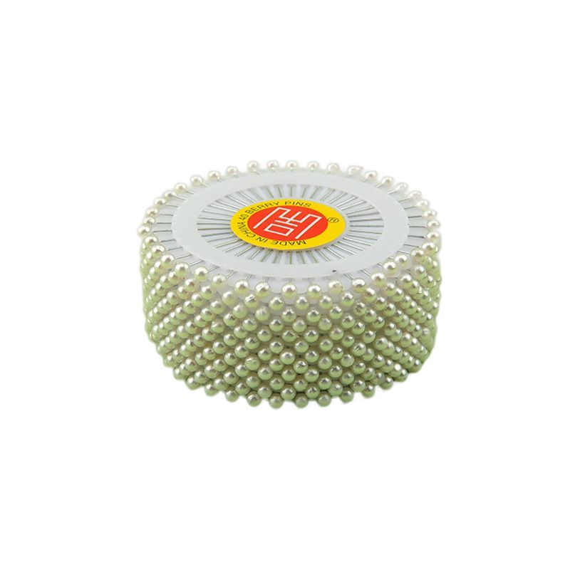 480 pz/set Testa Rotonda Sartoria Perla Decorazione Cucito Spille Patchwork Cucito Dritto Ago Ricamo Taglio Indumento FAI DA TE_voghion.com