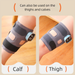 Intelligent Adjustable Full Knee Thigh Calf Three-in-One Leg Electric Heating Massager_voghion.com