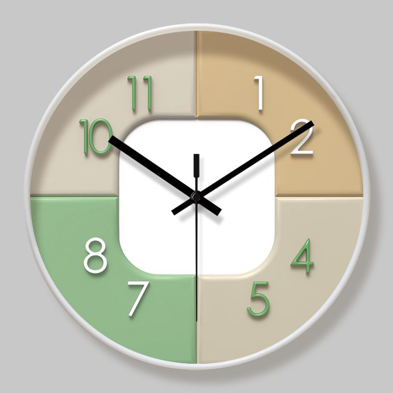 Yipula 7046 Orologio al quarzo moderno, alla moda, luminoso, di lusso, silenzioso, da parete, per soggiorno, casa, stile semplice_voghion.com