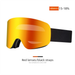 New Flip Cover Cylindrical Magnetic Double Layer Anti-Fog Windproof Outdoor Sports Goggles Snow Ski Glasses_voghion.com