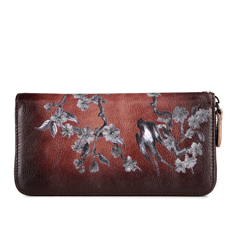 Portefeuille vintage, sac à main, porte-cartes, sac pour femme, sac de sport, sac pour homme, multifonctionnel, grande capacité, élégant et beau_voghion.com