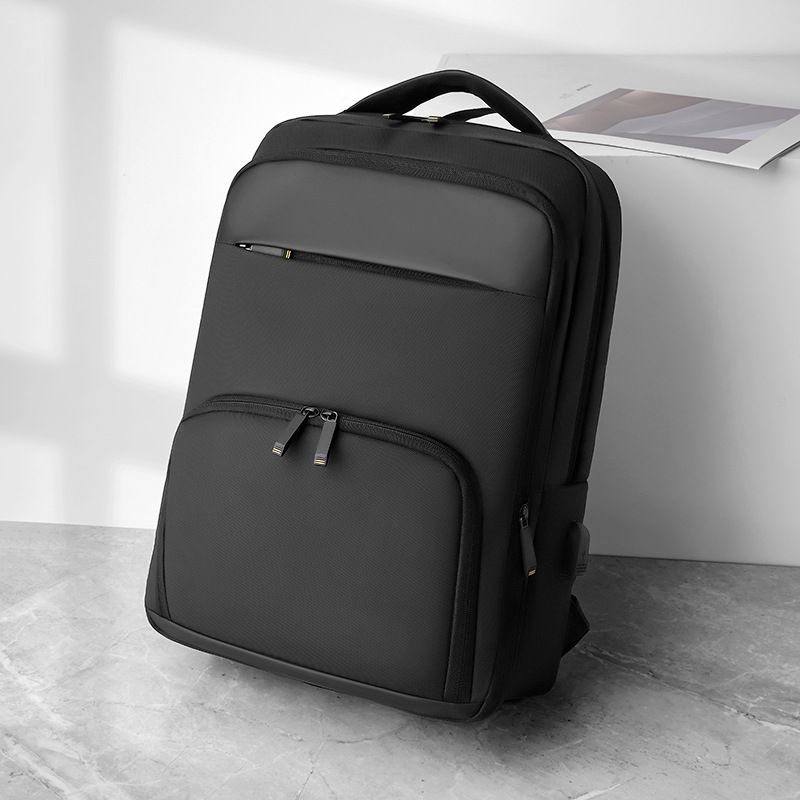 Mochila de viaje de negocios para hombres con gran capacidad, bolso para computadora expandible a prueba de agua, mochila de viaje de moda_voghion.com