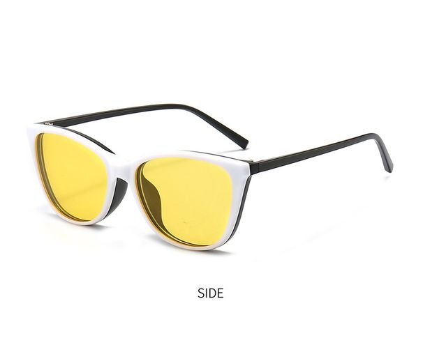 Novidades VCKA Cat Eye Women Myopia Sunglasses 6 em 1 Polarized Magnetic Clip On Glasses Óculos de prescrição óptica_voghion.com