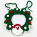 Sciarpa di lana lavorata a maglia per cani e gatti, bavaglino, bavaglino di Babbo Natale, collare per festival_voghion.com