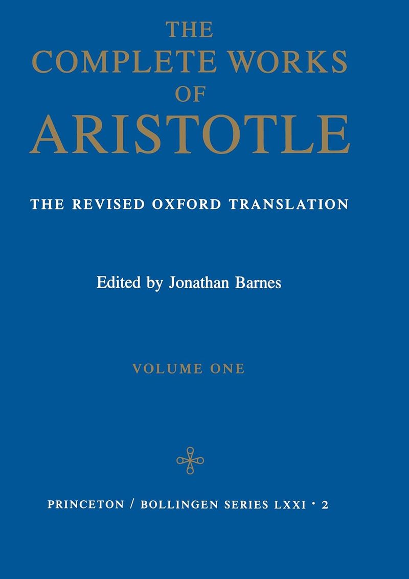 Die vollständigen Werke des Aristoteles, Band 1: Die überarbeitete Oxford-Übersetzung_voghion.com