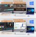 Triple Display USB C Hub Dual Monitor Adapter Laptop Hub USB C to 2 HDMI 4K+VGA+Ethernet+100W PD+4USB+Audio for MacBook Pro OTG_voghion.com