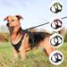 Pet Style Leash Large Dog Harness Reflective Vest_voghion.com