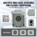 14-50R Amp Electrical Lockable NEMA Volt Outdoor Box 250 50 Weatherproof Panel 125 RV Box Outlet Receptacle Enclosed Power RV_voghion.com