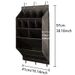 Door Storage Hanging Bag Wall Mounted Shoe Bag Bedroom Multi Layer Sundries Sorting Non Woven Fabric Collection Hanging Bag_voghion.com