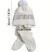 Autumn And Winter Plush Children's Scarf One Piece Thickened Korean Edition Warm Versatile Knitted Hat_voghion.com
