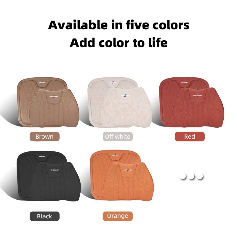 Coussin de siège auto, tapis de soutien lombaire, accessoires pour Performance E46 E60 E90 E39 E87 E36 E92 E70 E91 X3 X5 X1 X2_voghion.com