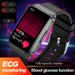 4G Smartwatch voor senioren met gezondheidsmonitoring, videogesprek, SOS-noodmelding, multifunctionele fitnesstracker (zwarte siliconen band)_voghion.com