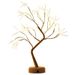 LED Decorative Tree Lamp With Remote Control - 108L Silver Branch Warm Light, 8 Lighting Modes, Romantic Bedroom/Home Decor_voghion.com