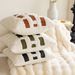 2025 Rabbit Fur Plush Craft Three-Seat Sofa Cover Nordic Winter Office Living Room Pillow Bay Window Bedside Cushion_voghion.com
