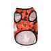 New Summer Sun Protection Vest Halloween Pumpkin Print Small And Medium Dog Cat Pet Clothes_voghion.com
