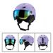 New Ski Helmet Outdoor Sports Unisex Ski Equipment Breathable Warm Anti-fall Security Hat_voghion.com