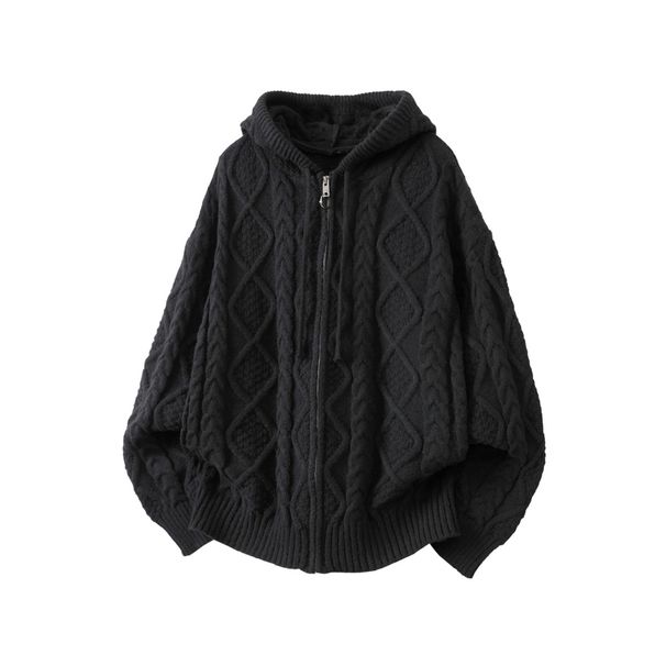 Herbst und Winter Herren New Lazy Style Casual Sweater Herrenjacke Kapuzenjacke Trendy Loose Large Size Sweater_voghion.com