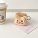 Cute Butter Bear Compatible With 1/2 Earphone Case Hard Shell A Pple 3rd 4th Generation Cartoon_voghion.com