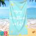 Swimming absorbent large towel, ultra-fine fiber, digital printed unicorn beach towel, enlarged bath towel_voghion.com