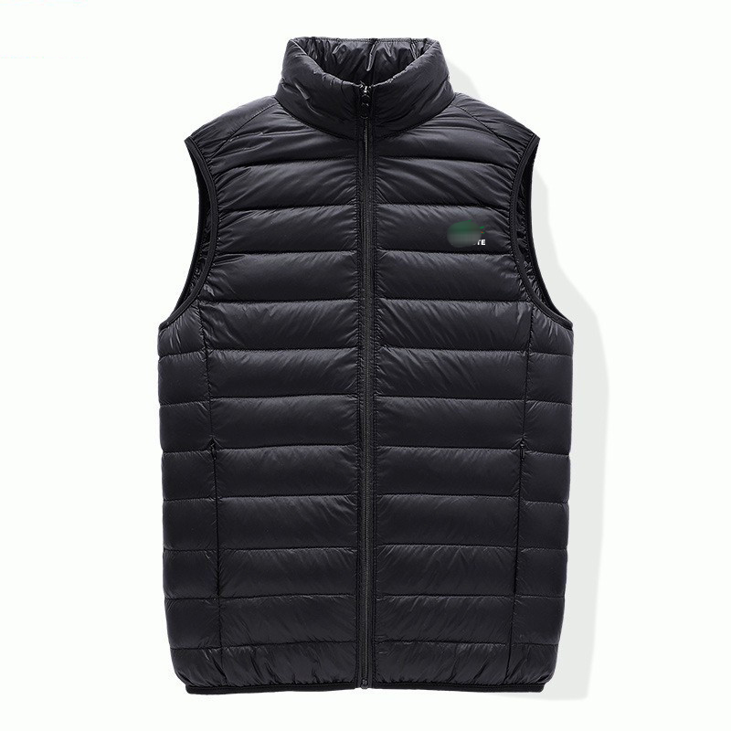 Winter 2025 New Style Women's Printed Fleece Vest With Stand Collar, Lightweight Fleece Inner Lining Top_voghion.com