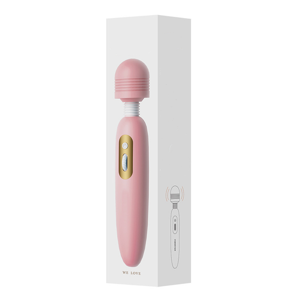 10-frequency Vibrating Roller Speed-adjustable AV Stick Female Masturbation Device For Clitoral Stimulation 6cc_voghion.com