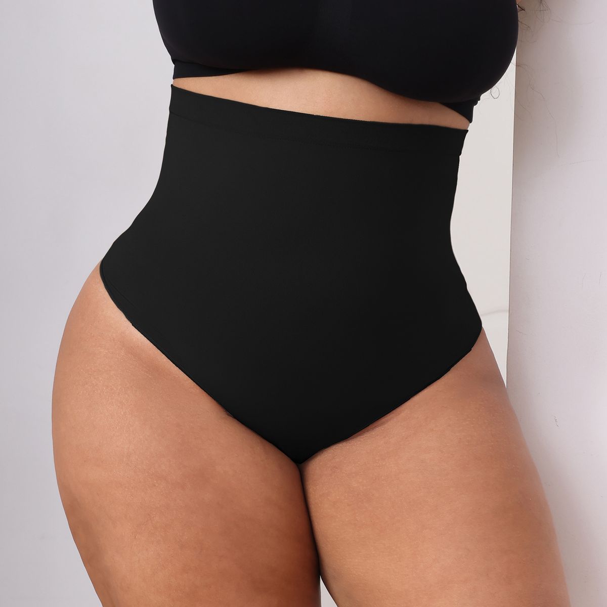Body modellante senza cuciture per donna - Modellante completo per il corpo con spalline regolabili e compressione a vita alta_voghion.com