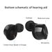 New TWS touch in-ear Hearing Aid digital noise reduction sound amplifier Z-100 Hearing Aid_voghion.com