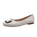 Rindsleder-Version ~ Flach für Damen, Flachmund 2025 Neue Loafer aus echtem Leder, Mokassins mit weicher Sohle, große Damenschuhe_voghion.com