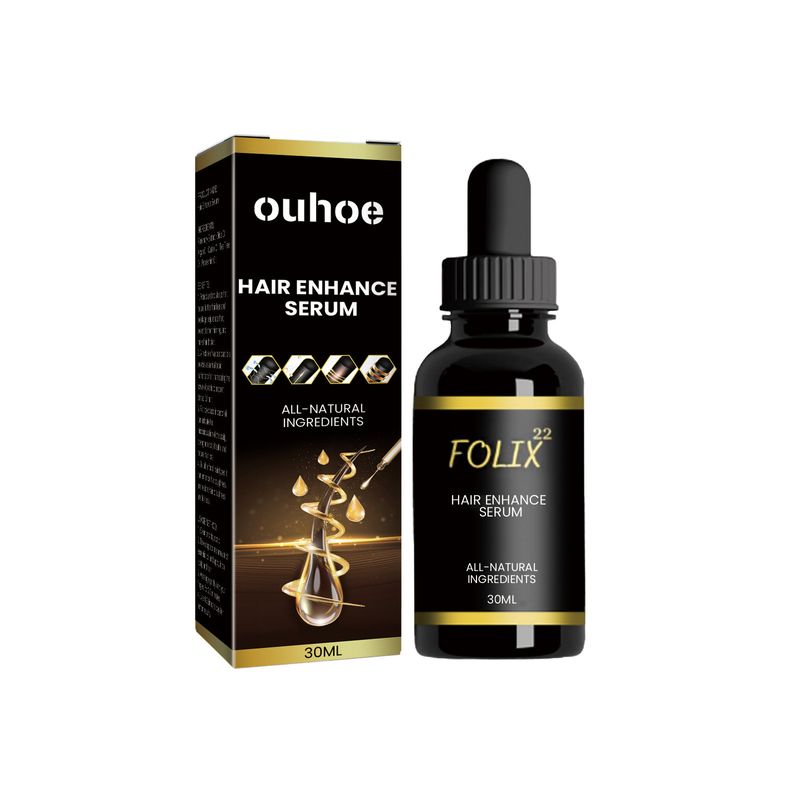 OUHOE Dense Hydrateert de Haarwortels, Herstelt het Haar, Herstelt Beschadigd, Droog en Woedend Haarverzorging Essentiële Olie_voghion.com