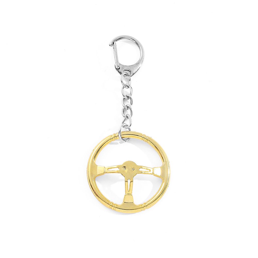 Porte-clés décoratif en forme de trois volants, compétition de course populaire_voghion.com