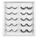 Lash extension set 10 pairs of mixed chemical fiber false eyelashes Thick eyelashes multi-layer three-dimensional curling eyelashes_voghion.com
