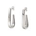 Stainless Fashion Personality Niche Light Luxury Hook Titanium Gold Steel Color Earrings_voghion.com