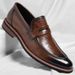 Nuove scarpe da uomo Oxford in stile europeo di grandi dimensioni con punta a punta, eleganti e da lavoro, Wenzhou_voghion.com