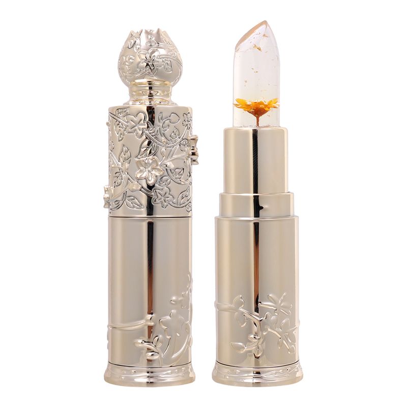 Magic Jelly Flower lippenstift Kleurverandering Blijvende lippenstift Waterproof Rode Lippenstift lippenstift lippenstift Make-up Gir_voghion.com