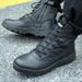 Men's Shoes Outdoor Desert Boots High Top Tactical Boots Military Fan Training Boots Men's Military Training Shoes Combat Boots_voghion.com