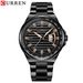 Men's Classic Business Quartz Watch With Date Display, Large Dial Waterproof Wristwatch Large Dial Men's Watch Waterproof Watch_voghion.com