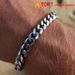 Bracciale da uomo Vnox Miami, spessore 3-11 mm, con catena a maglie cubane in acciaio inossidabile_voghion.com