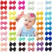 50 stuks/partij 25 kleuren in paren Baby volledig gevoerde spelden Kleine 2" haarstrikken Alligatorclips voor kleine meisjes Baby's Peuters_voghion.com
