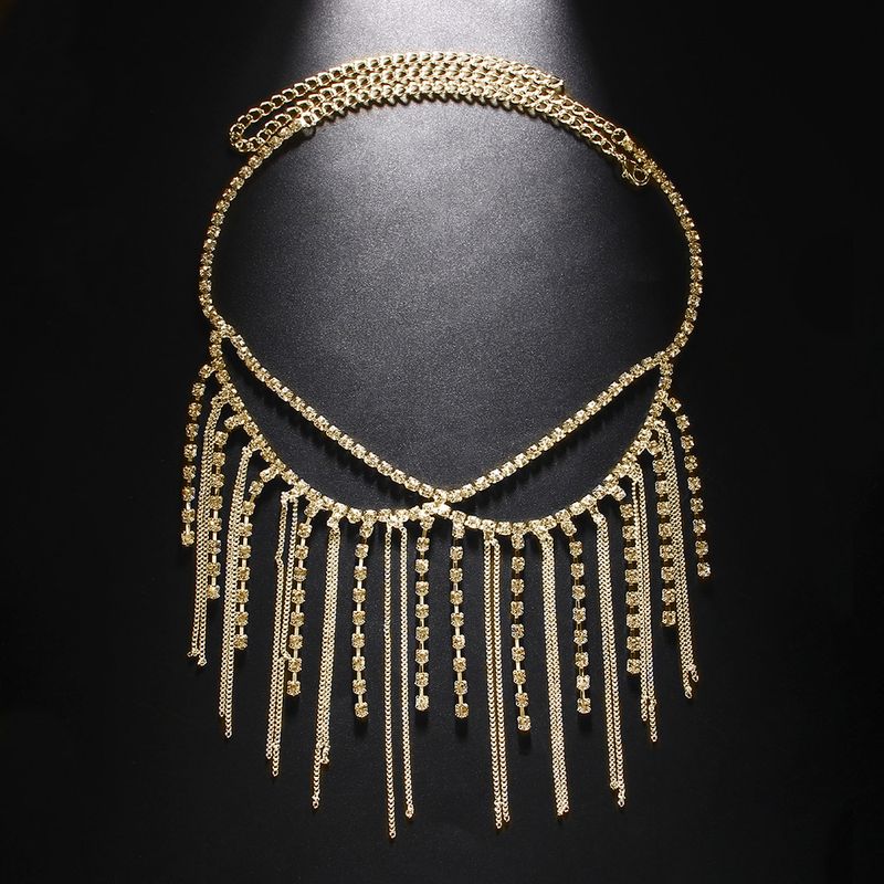 Face Cover Tassel Mask Festive Ball Sexy Super Flash Rhinestone Mask Women's Face Mystery Accessories Mask_voghion.com