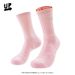 Basketballsocken, echte Kampfsocken, professionell, lang, hochgeschnitten, Handtuchunterseite, einfarbig, Laufsocken für_voghion.com
